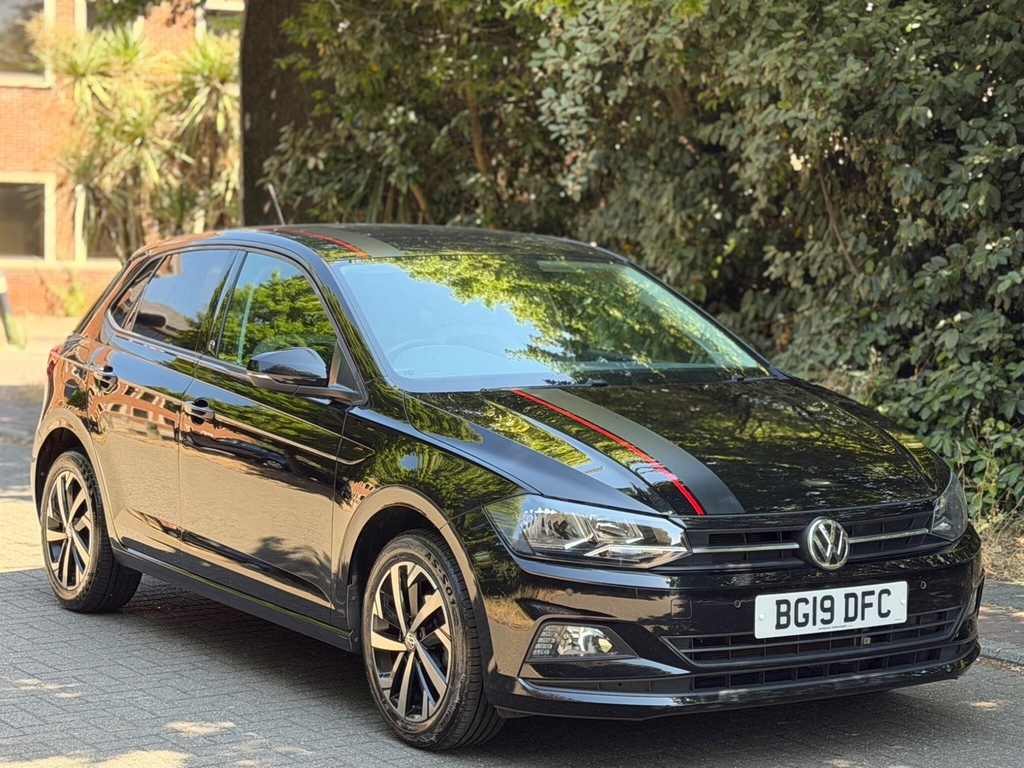 Volkswagen Polo 2019 1.0 Tsi Beats Euro 6 Ss BG19DFC Black