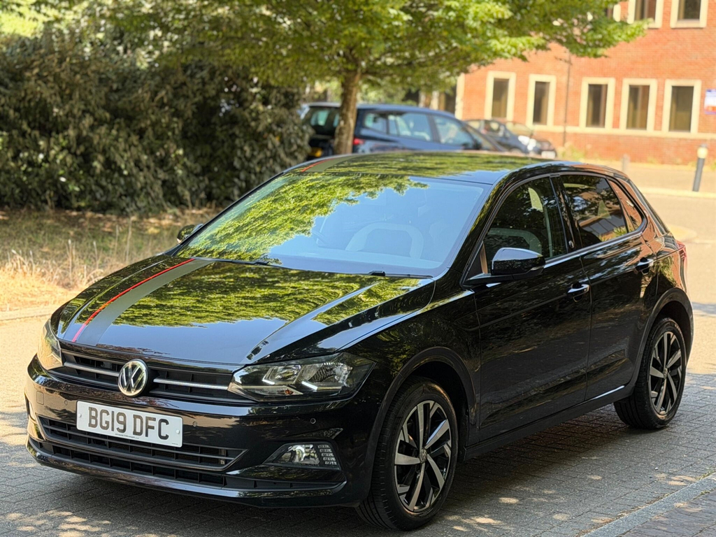 Volkswagen Polo 2019 1.0 Tsi Beats Euro 6 Ss BG19DFC Black #3