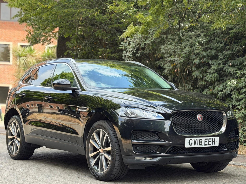 Jaguar F-Pace 2018 2.0 D180 Portfolio Awd Euro 6 Ss Black