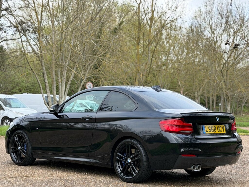 BMW 2 Series 2018 2.0 M Sport Euro 6 Ss Black #5
