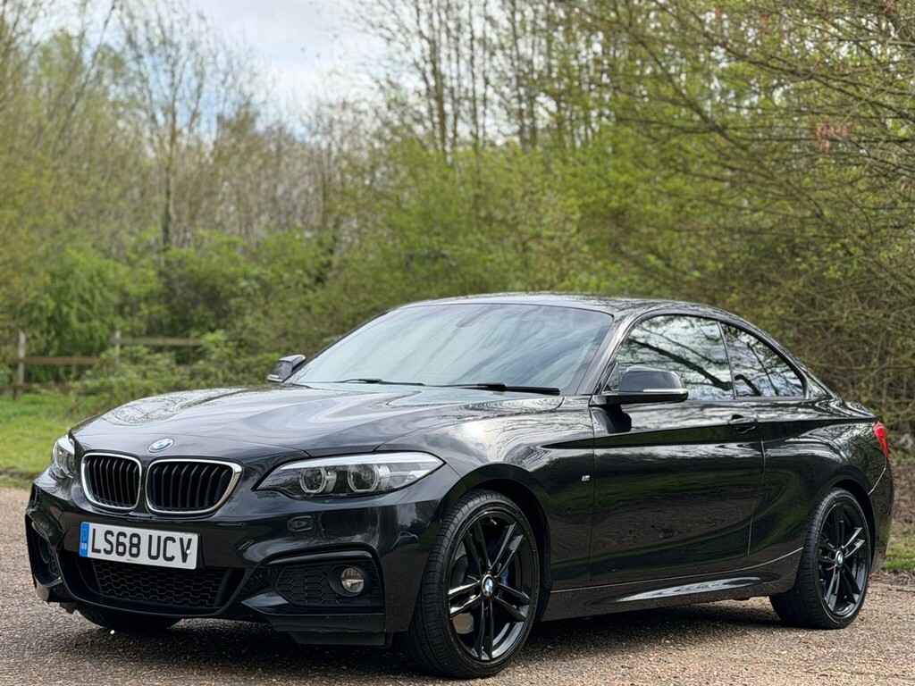 BMW 2 Series 2018 2.0 M Sport Euro 6 Ss Black #3