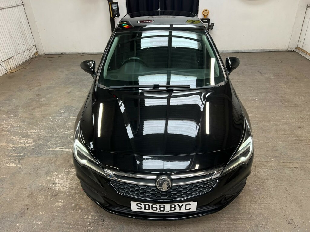 Vauxhall Astra 1.6 I Turbo Sri SD68BYC Black #3