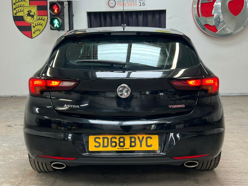 Vauxhall Astra 1.6 I Turbo Sri SD68BYC Black #6