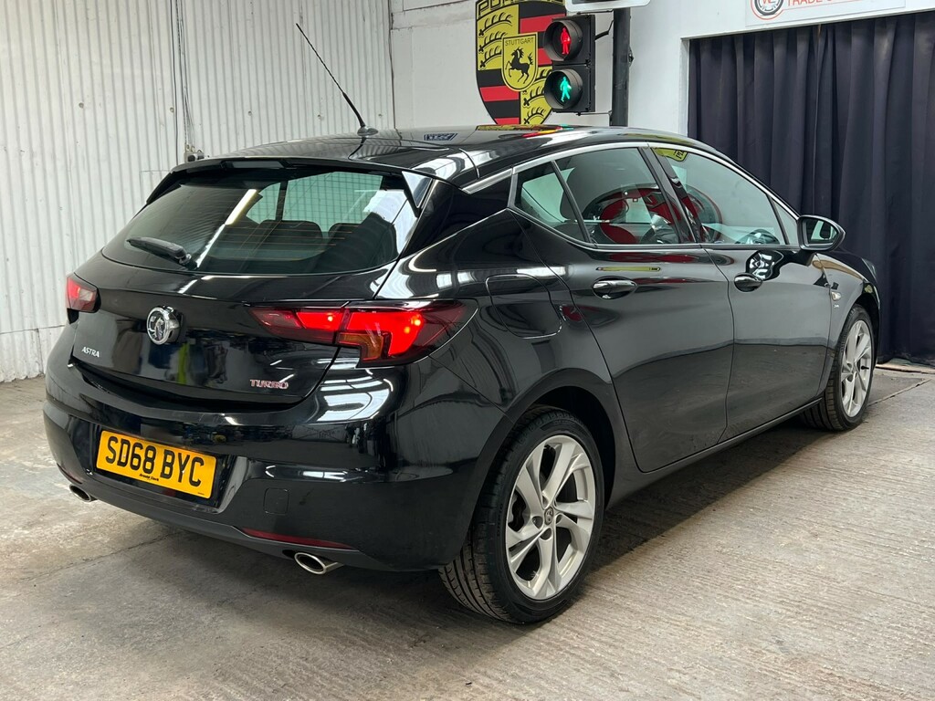 Vauxhall Astra 1.6 I Turbo Sri SD68BYC Black #5