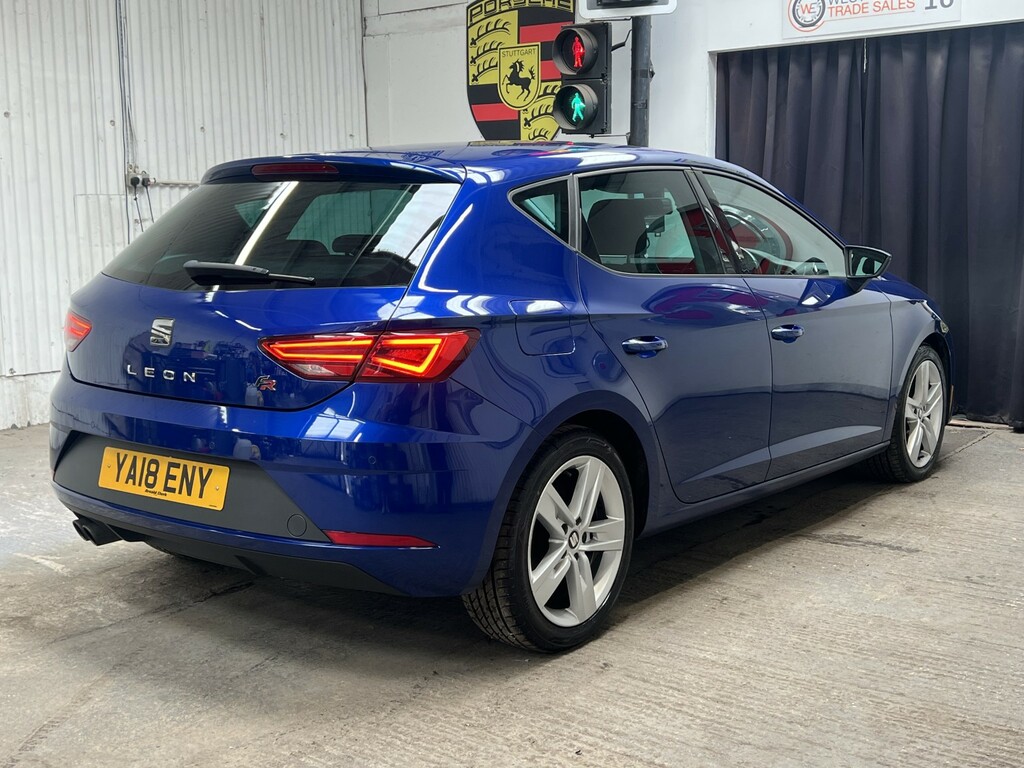 Seat Leon 1.4 Tsi Fr Technology Blue #6