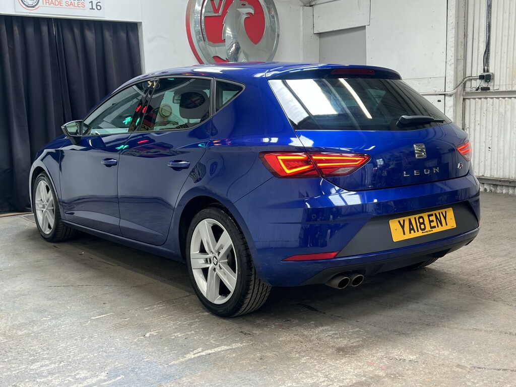Seat Leon 1.4 Tsi Fr Technology Blue #4