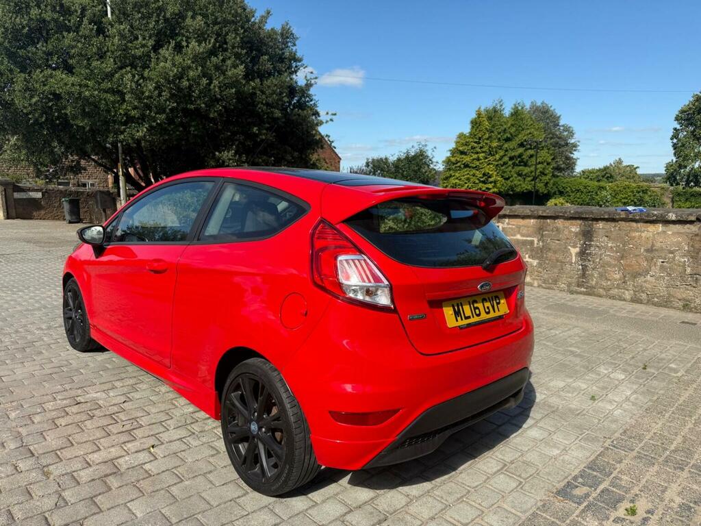 Ford Fiesta 1.0T Ecoboost Zetec S Euro 6 Ss Red #5