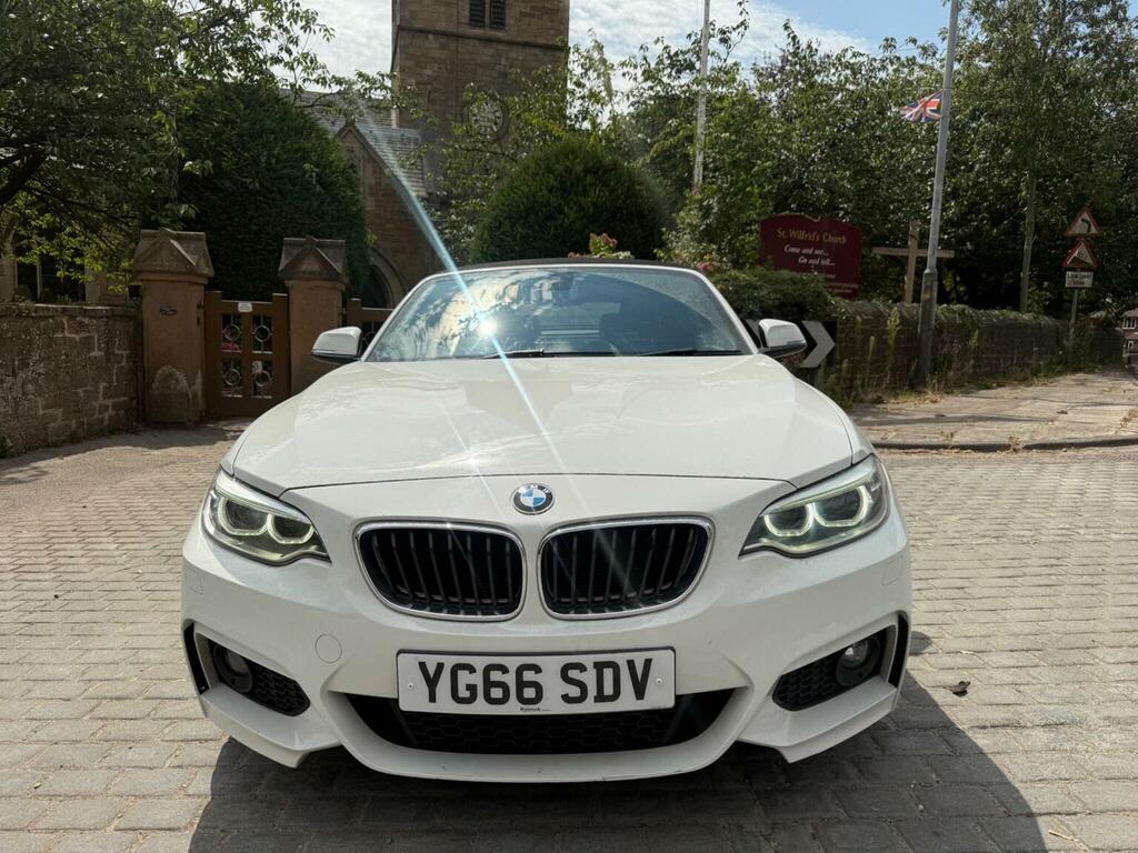 BMW 2 Series 1.5 218I M Sport Euro 6 Ss YG66SDV White #3