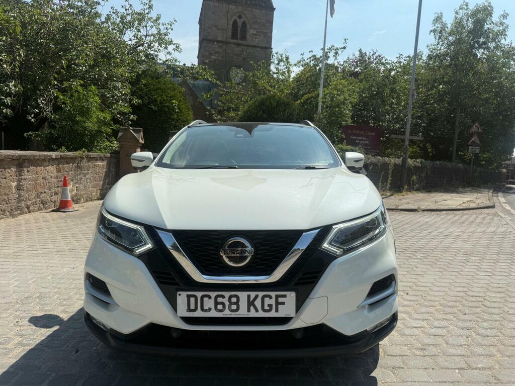 Nissan Qashqai 1.5 Dci Tekna Euro 6 Ss DC68KGF White #3
