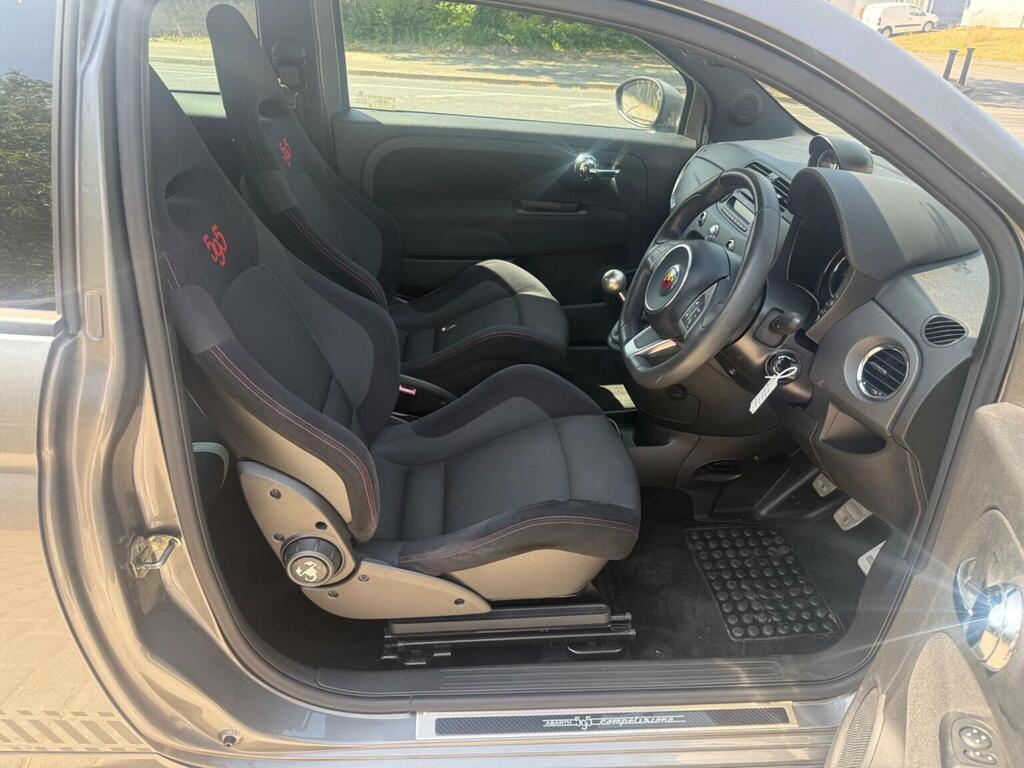 Abarth 595 1.4 T-jet 50Th Anniversario Hatchback A White #9