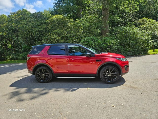 Land Rover Discovery Sport 2.0 Td4 Hse Black Suv 4Wd Euro 6 Red