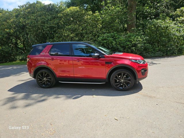 Land Rover Discovery Sport 2.0 Td4 Hse Black Suv 4Wd Euro 6 SL17YMA Red #2