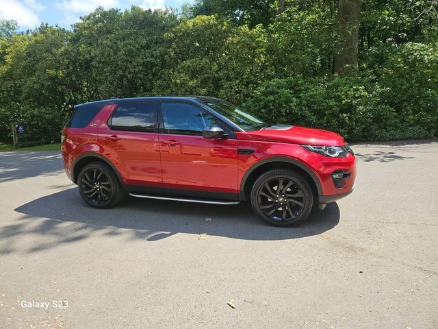 Land Rover Discovery Sport 2.0 Td4 Hse Black Suv 4Wd Euro 6 SL17YMA Red #3