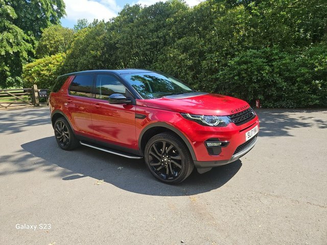 Land Rover Discovery Sport 2.0 Td4 Hse Black Suv 4Wd Euro 6 SL17YMA Red #6