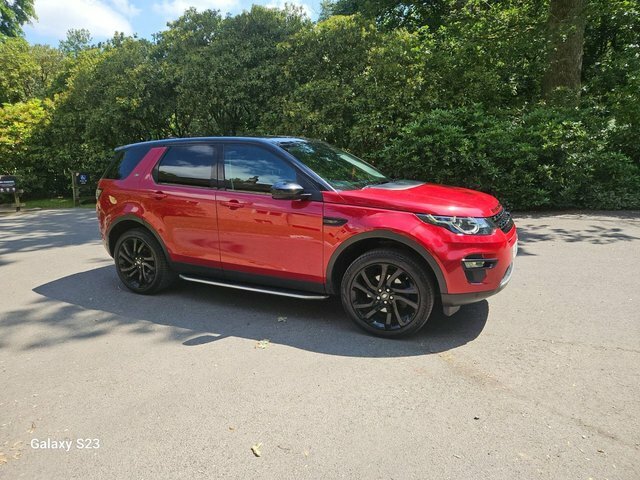 Land Rover Discovery Sport 2.0 Td4 Hse Black Suv 4Wd Euro 6 SL17YMA Red #4