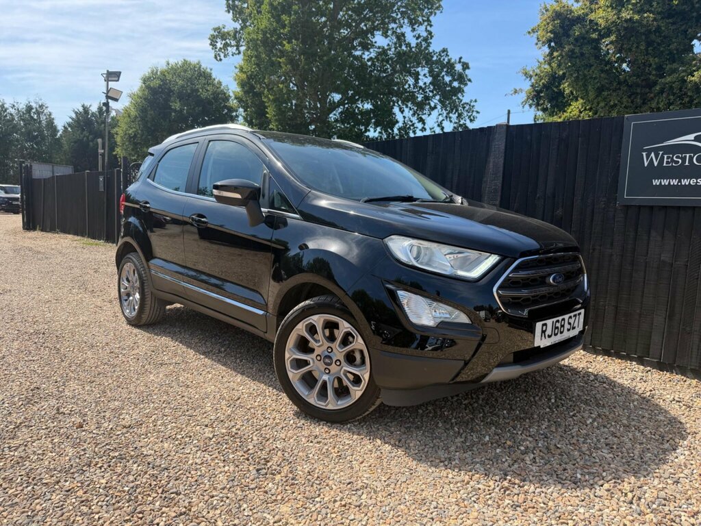 Ford Ecosport 1.0T Ecoboost Titanium Euro 6 Ss Black