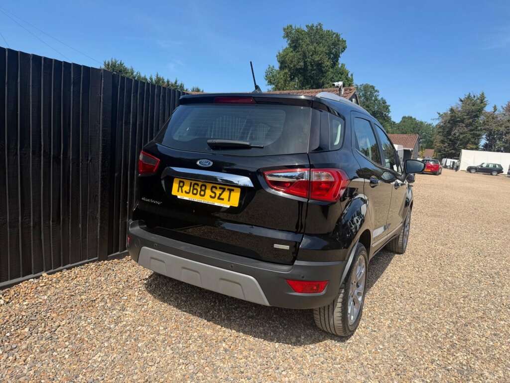 Ford Ecosport 1.0T Ecoboost Titanium Euro 6 Ss RJ68SZT Black #4