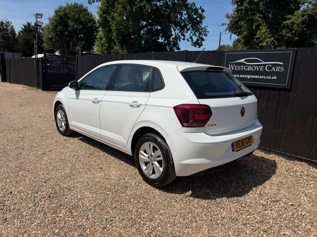 Volkswagen Polo 1.0 Tsi Se Euro 6 Ss White #5