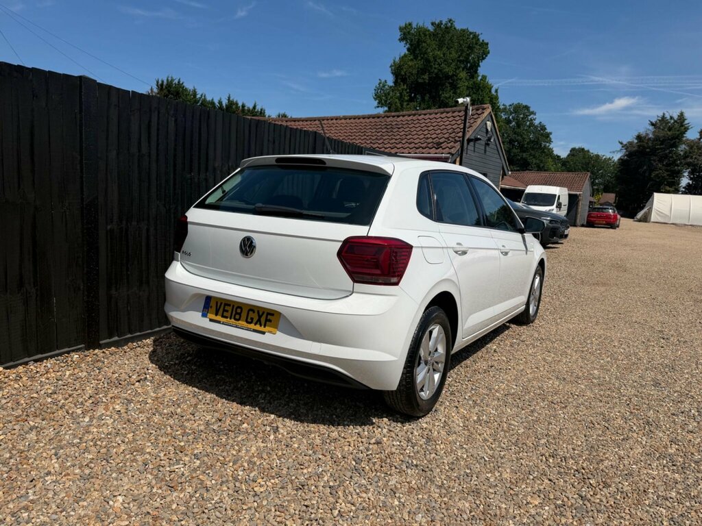 Volkswagen Polo 1.0 Tsi Se Euro 6 Ss White #4