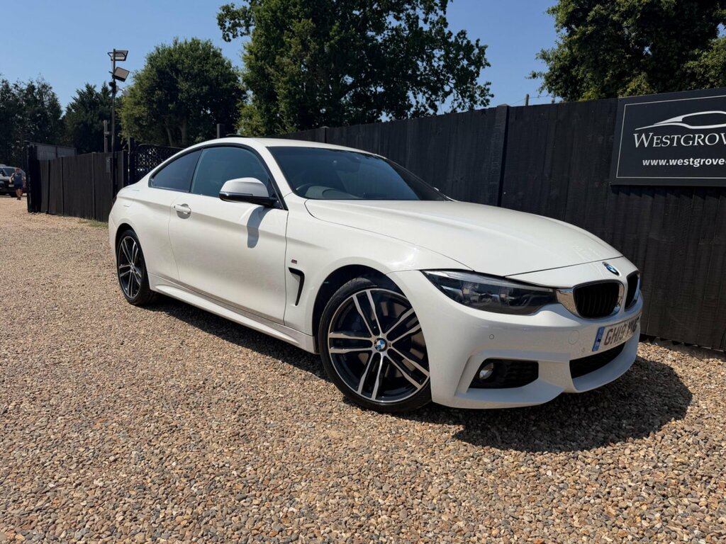 BMW 4 Series 3.0 430D M Sport Euro 6 Ss White