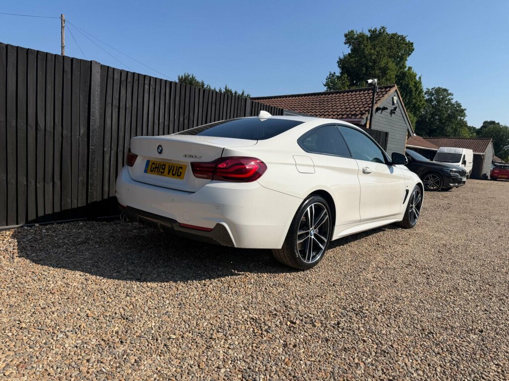 BMW 4 Series 3.0 430D M Sport Euro 6 Ss White #4