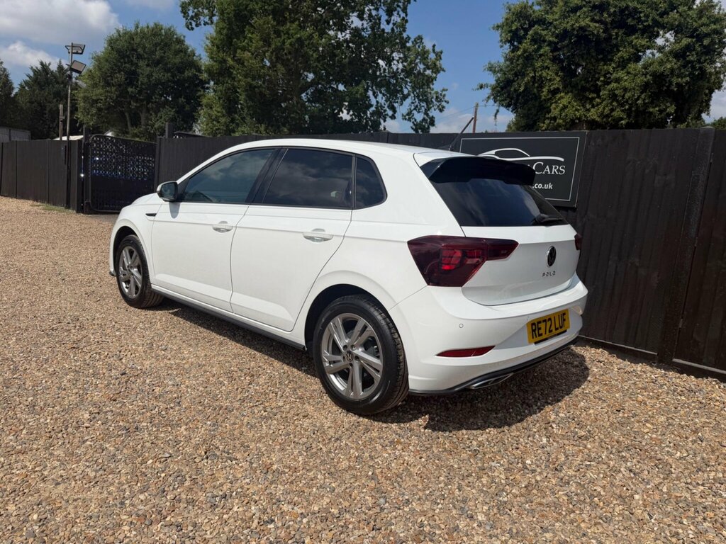 Volkswagen Polo 1.0 Tsi R-line Dsg Euro 6 Ss RE72LUF White #6