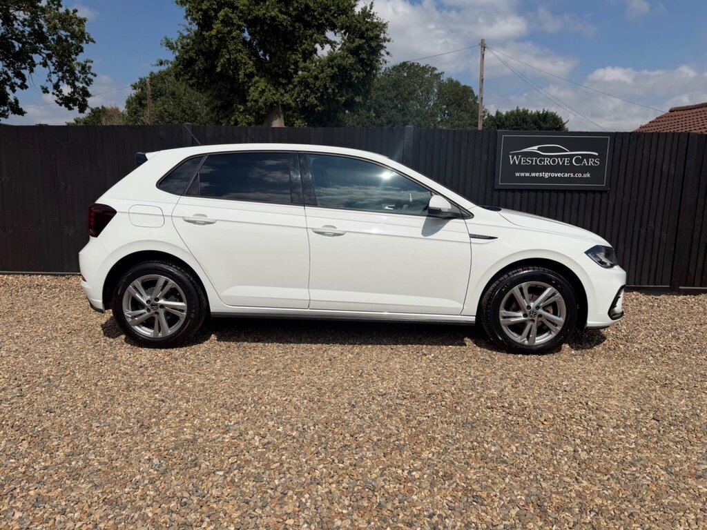 Volkswagen Polo 1.0 Tsi R-line Dsg Euro 6 Ss RE72LUF White #2
