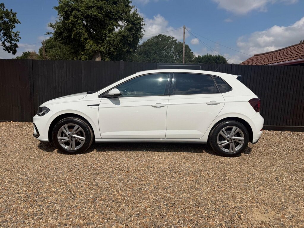 Volkswagen Polo 1.0 Tsi R-line Dsg Euro 6 Ss RE72LUF White #3