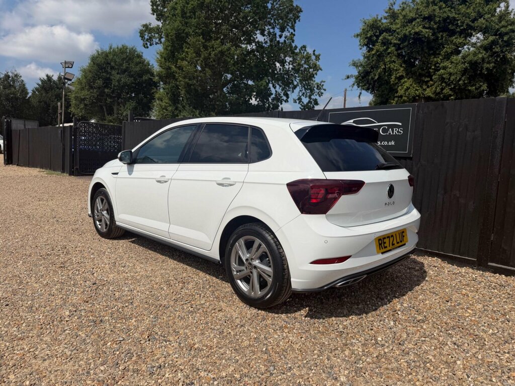 Volkswagen Polo 1.0 Tsi R-line Dsg Euro 6 Ss RE72LUF White #5