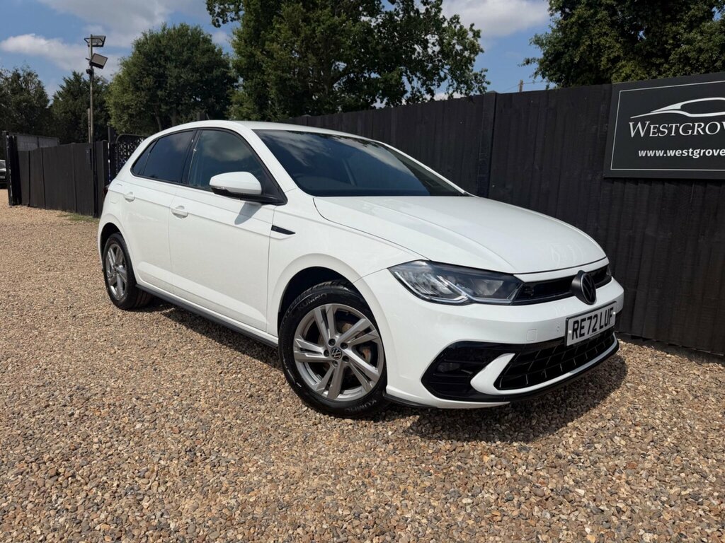 Volkswagen Polo 1.0 Tsi R-line Dsg Euro 6 Ss White