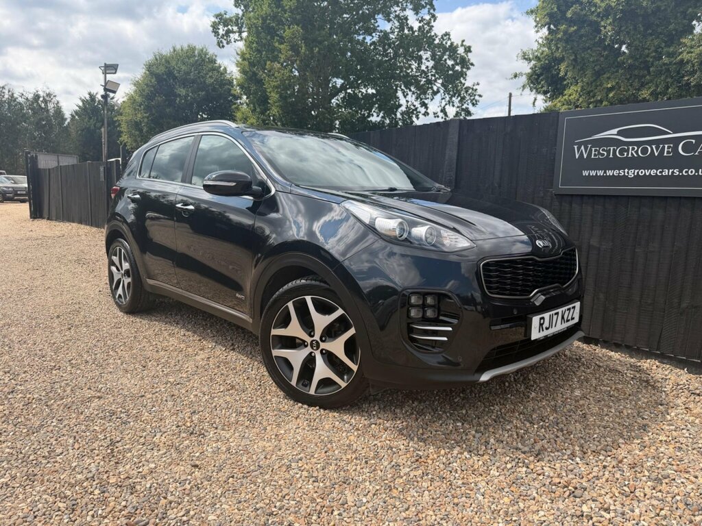 Kia Sportage 1.6 T-gdi Gt-line Awd Euro 6 Black