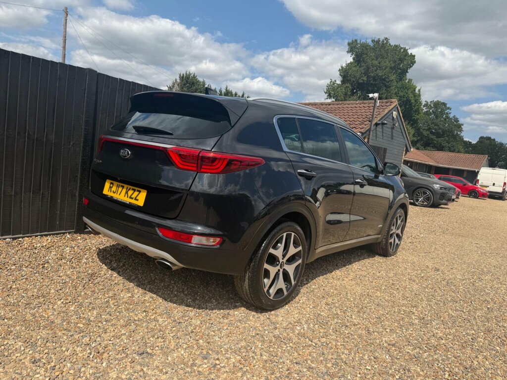 Kia Sportage 1.6 T-gdi Gt-line Awd Euro 6 Black #4