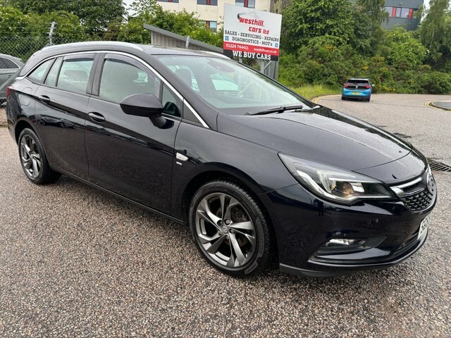 Vauxhall Astra 1.4I Turbo Sri Sports Tourer Eur SG69CJJ Blue #5