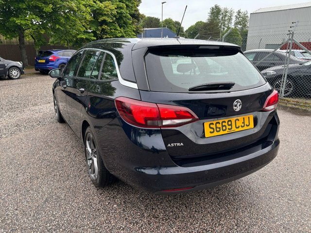 Vauxhall Astra 1.4I Turbo Sri Sports Tourer Eur SG69CJJ Blue #4