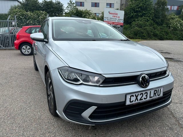 Volkswagen Polo 1.0 Tsi Life Hatchback Dsg Euro 6 S S CX23LRU Silver