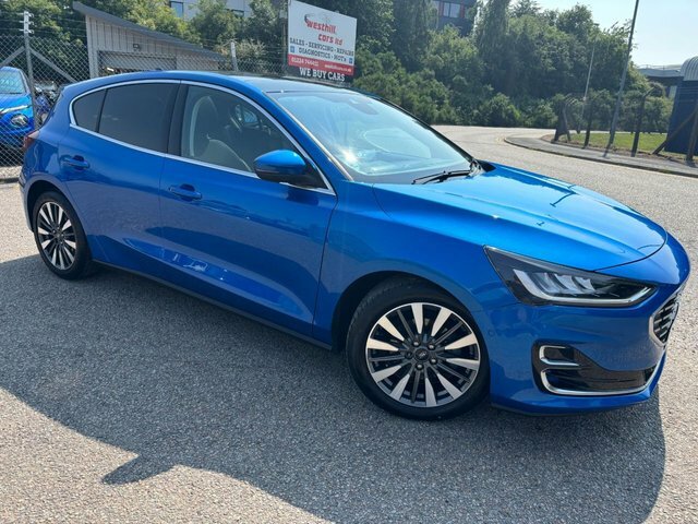 Ford Focus 1.5 Ecoblue Titanium Vignale Hatchback Blue #5