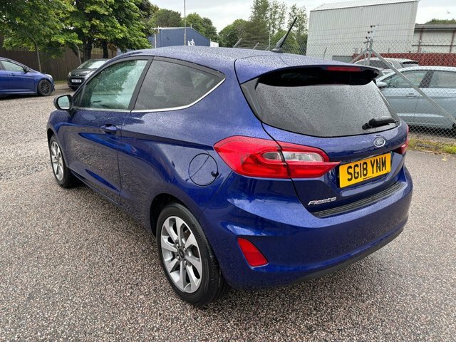 Ford Fiesta 1.1 Ti-vct Zetec Hatchback Euro SG18YNM Blue #4