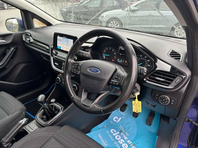 Ford Fiesta 1.1 Ti-vct Zetec Hatchback Euro SG18YNM Blue #2