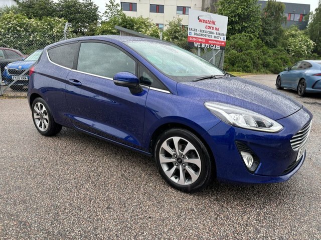 Ford Fiesta 1.1 Ti-vct Zetec Hatchback Euro SG18YNM Blue #5