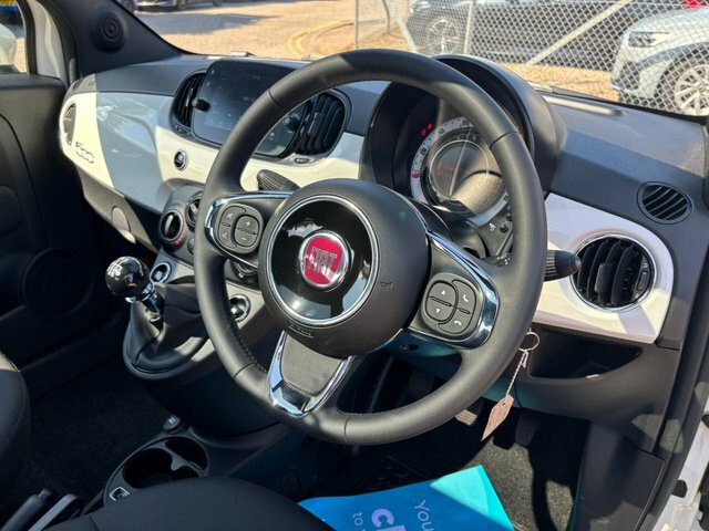 Fiat 500 1.0 Mhev Hatchback Euro 6 Ss WR73RGV White #3