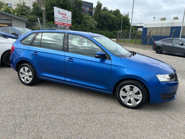 Skoda Rapid Spaceback 1.2 Tsi S Hatchback Euro 6 S S Blue #6