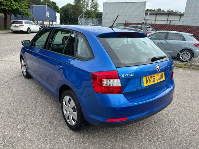 Skoda Rapid Spaceback 1.2 Tsi S Hatchback Euro 6 S S Blue #4