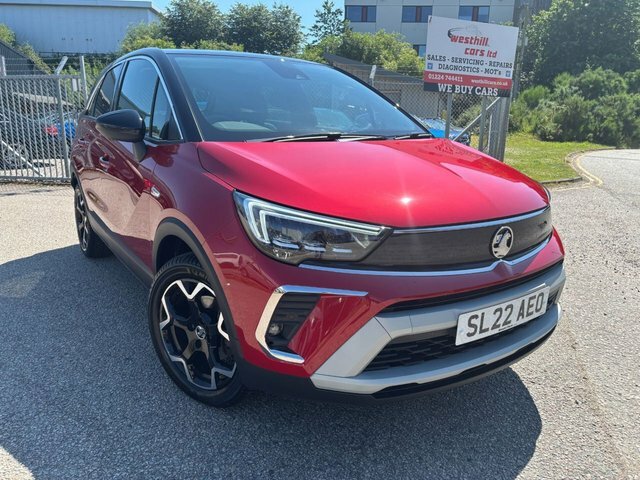 Vauxhall Crossland 1.2 Turbo Elite Edition Suv Euro 6 Red