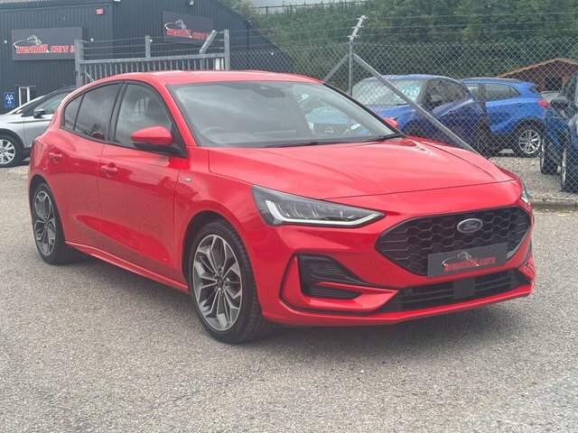 Ford Focus 1.0T Ecoboost Mhev St-line X Edition Hatchback BMZ1683 Red #2