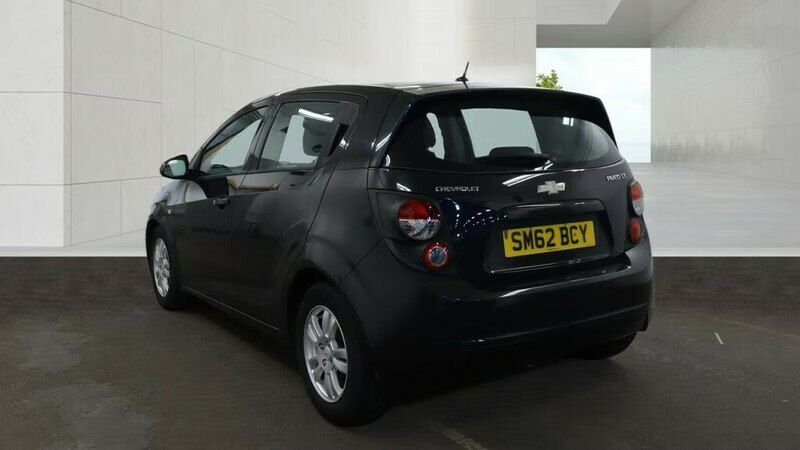 Chevrolet Aveo Lt Black #3