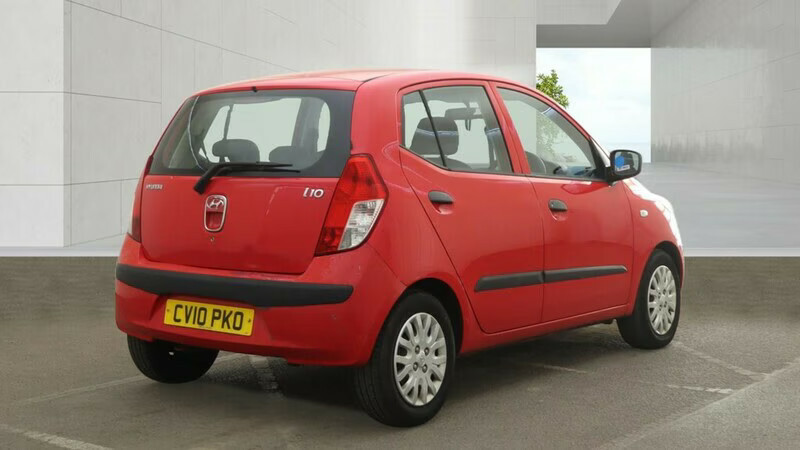 Hyundai I10 Classic Red #4