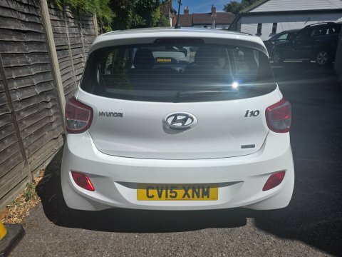 Hyundai I10 2015 15 Se White #5