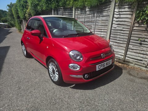 Fiat 500 2016 16 Lounge Red