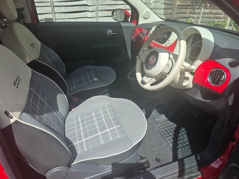 Fiat 500 2016 16 Lounge CP16NUU Red #6