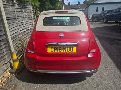 Fiat 500 2016 16 Lounge CP16NUU Red #5
